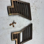 1975 Arctic Cat Cheetah Vintage Snowmobile Rear Hood Vents. Fixed Price $29.95.
