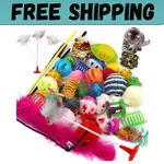 Cat Toys Kitten Assortments 32 Packs Variety For Kitty. Fixed Price $13.71.