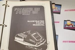 Genuine Arctic Cat Factory Illustrated Parts Manual 1979 Kitty 0185-129. Fixed Price $16.98.
