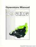 Used 1979 Arctic Jag Snowmobile Operators Manual. Fixed Price $18.98.