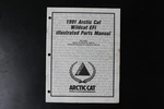 Arctic Wildcat Efi Illustrated Parts Manual 1991 0650-153 Snowmobile. Fixed Price $29.99.