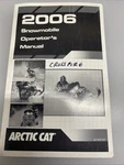 2006 Arctic Cat Snowmobile Operatorss Manual Eng/fr 2257-327. Fixed Price $24.95.