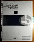 John Deere Fine Tune 79 80 81 Trailfire Liquifire Sportfire Snowmobile Manual. Fixed Price $17.99.