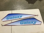 Nos Polaris Hood Decals 80 81 Galaxy 340 440 Vintage Snowmobile 7071665 7071666. Fixed Price $48.00.