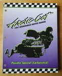 1997 Arctic Cat Powder Special Carbureted Snowmobile Service Manual P/n 2255-529. Fixed Price $10.99.