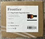 Smith Frontier W/ Fog-x Anti-fog Inner Lens Medium/slate Red Sol-x Mirror. Fixed Price $40.00.