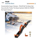 For Super Clamp Ii Snowmobile Trailer Lashing System 1000 Sc-front Single. Fixed Price $135.00.
