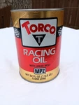 Vintage Torco Racing Oil With Liquid Moly Mpz, Quart Can, Full. Fixed Price $29.99.