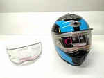 Polaris Tranz 1.5 Med Helmet Blue Lime - 2000 Nos. Fixed Price $149.99.