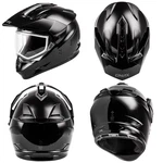 New Gmax GM-11S Snowmobile Helmet Gloss Black All Sizes Dot. Fixed Price $150.47.