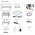 Ecoxgear Light Kit With Controller For 2/4 Seater Utv Sxs SEI-LEDZ4UGLW24. Fixed Price $213.39.