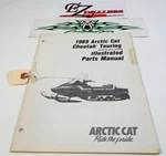 Arctic Cat Snowmobile Parts Manual 1989 Cheetah Touring 2254-493. Fixed Price $18.99.