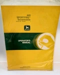 John Deere 440 Sportfire Snowmobile Operator's Manual Sealed Pkg. OM-M69158 F1. Fixed Price $22.49.