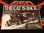 84 Arctic Cat El Tigre 6000 Snowmobile Poster Vintage Sled (the Is Back). Fixed Price $21.88.