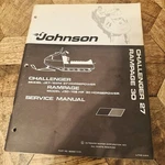 Johnson Challenger And Rampage Service Manual 1972 J27 J30 Complete Rare!!. Fixed Price $39.99.