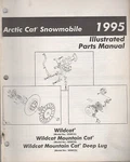 1995 Arctic Snowmobile Wildcat Mountain Parts Manual P/n 2255-160R (756). Fixed Price $21.98.