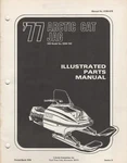 1977 Arctic Cat Snowmobile Jag 340 Parts Manual 0185-075 (043). Fixed Price $25.98.