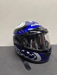 Mossi A-630 Full Face Dot Helmet Motorcycle Motocross Mx Atv Blue Black Size. Fixed Price $19.99.