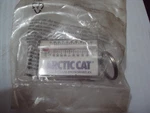 Vintage Nos, Oem Arctic Cat Jacket, Key Fob Thermometer, Ext, Z, Zr, El Tigre. Fixed Price $39.00.