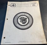 1975 Arctic Cat Snowmobile Cheetah Wankel Parts Manual P/n 0185-053 (A50). Fixed Price $19.99.