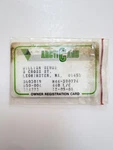 Vintage 1980S Arctic Cat Plastic Registration Card Massachusetts Snowmobile. Fixed Price $11.00.