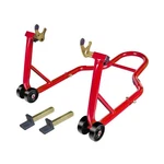 Jack Boss Motorcycle Rear Combo Wheel Lift Stands, 500LBS Capacity,swin.... Fixed Price $110.04.