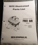 1972 Arctic Cat Kawasaki T1A-R1A Free Air Parts Manual Copy P/n 0185-007. Fixed Price $17.99.