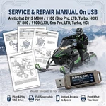 Arctic Cat Pro Clim M800 M1100 2012 Service Repair Shop Manual Usb. Fixed Price $23.99.