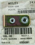 Genuine Arctic Cat 1606-120 Snowmobile Hood Hinge Plate Backing Fits 98 Zr 500. Fixed Price $58.99.