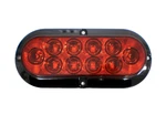 Optronics 6" Oval Red Flange Mount Led Stop Turn Tail Light Trailer Truck Camper. Fixed Price $24.42.