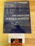 Polaris 2005 Frontier Touring Snowmobile Service Manual Part # 9919305 New. Fixed Price $29.95.