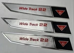 3 Nos Vintage Amf Ski-daddler Snowmobile Wide Track 22 Hood Left Hand Decals. Fixed Price $34.00.