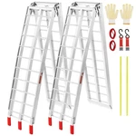 Vevor Aluminum 1500 Lbs Foldable Loading Ramps For Pickup Trucks Bed 2 Pcs. Fixed Price $157.90.