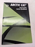 Arctic Cat Snowmobile Safety Handbook Manual 1998 Booklet. Fixed Price $14.18.