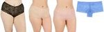 Inc International Concepts Women's Lace Boyshort 1X, 2X, 3X. Fixed Price $7.99.
