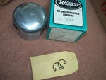 Vintage Snowmobile Arctic Cat Kohler K399-2T Oversize Wiseco Piston New 2101P8. Fixed Price $69.95.