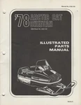 1978 Arctic Cat Snowmobile Cheetah Parts Manual P/n 0185-103 (181). Fixed Price $34.08.