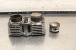 1981 Kawasaki Ltd KZ440D Belt Engine Motor Piston Cylinders Block Jug A414. Fixed Price $57.99.