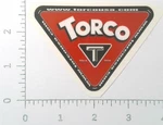 Vintage Torco Racing Oils Triangle Logo Sticker Decal. Fixed Price $7.95.