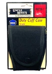 Uncle Mike's 8878-1 Duty Cuff Case Single Black Cordura Nylon 100% Made Usa. Fixed Price $10.94.