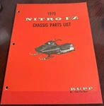1975 Rupp Snowmobile Nitro F/a Chassis Parts Manual P/n 37620 (R63). Fixed Price $69.98.