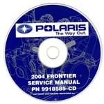 Genuine Polaris Owners Service/repair Manual Cd 04 Frontier 800 Classic/touring. Fixed Price $15.99.