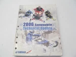 2006 Yamaha Snowmobile Technical Update Binder LIT-12468-00-06. Fixed Price $11.96.