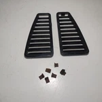 1978 Arctic Cat Panther 5000 Hood Side Vents Left & Right. Fixed Price $45.00.