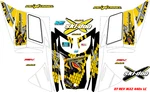 Ski Doo Snowmobile Wrap Rev Mxz 440 Lc, 06 Factory Reproduction Decal Yellow. Fixed Price $200.00.