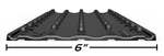 Caliber 13380 Lowpro Grip Glides 6" Single Set 8PCS. Fixed Price $104.99.