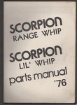 1976 Scorpion Range Whip & Lil' Snowmobile Parts Manual Used. Fixed Price $29.69.