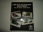 1992 Arctic Cat Ext Special Prowler Service Repair Manual P/n 2254-733. Fixed Price $9.99.