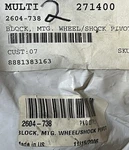 2604-738 Arctic Cat Mounting Block New Oem. Fixed Price $29.95.