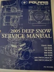 Polaris 2005 Deep Snow Trail Switchback Rmk Service Manual 9919302 B104. Fixed Price $41.92.